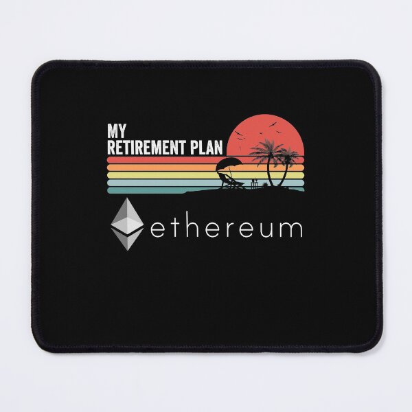 Item preview, Ethereum Crypto ETH My Retirement Plan Cryptocurrency Blockchain Wallet designed and sold by EmmaRichardso.