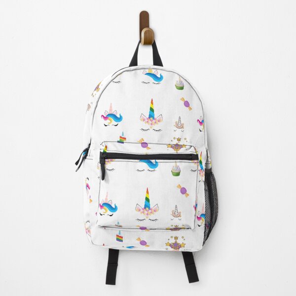 Item preview, unicorns are cool pattern - Moody unicorn - sweet unicorn - rainbow designed and sold by Amalzaki.