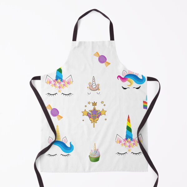 Item preview, unicorns are cool pattern - Moody unicorn - sweet unicorn - rainbow designed and sold by Amalzaki.