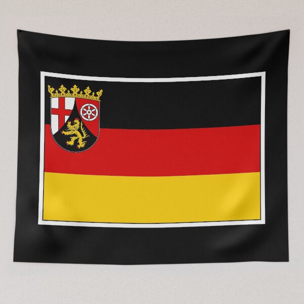 Item preview, RHINELAND-PALATINATE Flag Gifts, Masks, Stickers & Products designed and sold by mpodger.