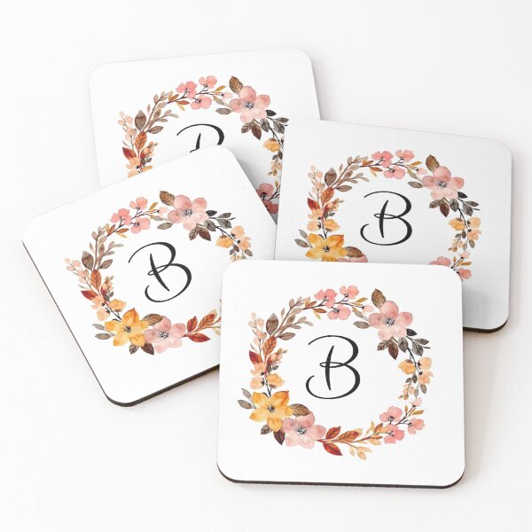 Item preview, Monograma Floral | Monograma Letra B designed and sold by JustSeasons.