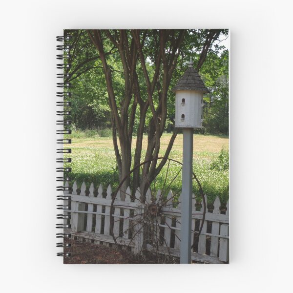 Item preview, Birdhouse Along a Fence designed and sold by GardenArtworks.