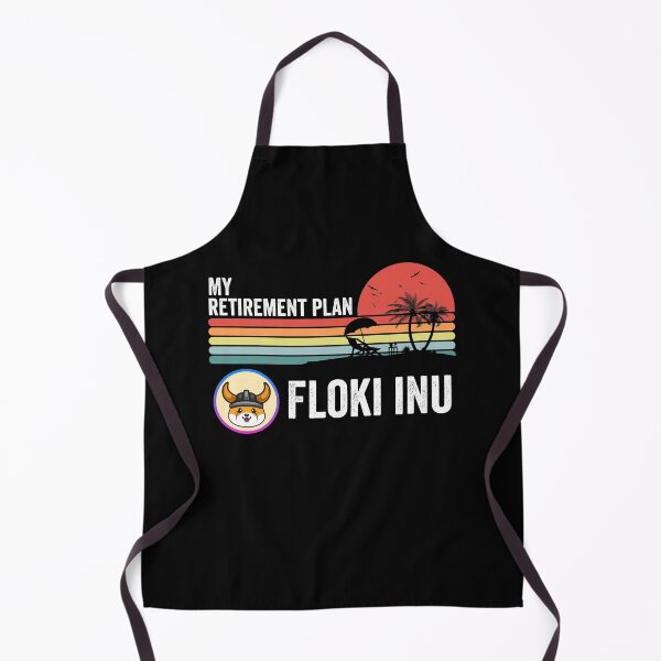 Item preview, Floki Inu Crypto Floki Coin My Retirement Plan Cryptocurrency Blockchain Wallet designed and sold by EmmaRichardso.