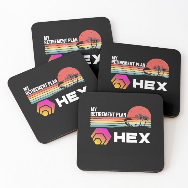 Item preview, HEX Crypto HEX Coin My Retirement Plan Cryptocurrency Blockchain Wallet designed and sold by EmmaRichardso.
