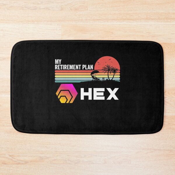 Item preview, HEX Crypto HEX Coin My Retirement Plan Cryptocurrency Blockchain Wallet designed and sold by EmmaRichardso.