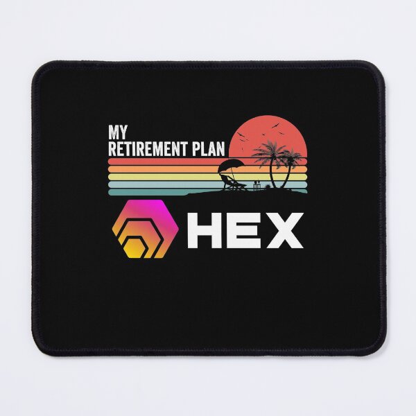 Item preview, HEX Crypto HEX Coin My Retirement Plan Cryptocurrency Blockchain Wallet designed and sold by EmmaRichardso.
