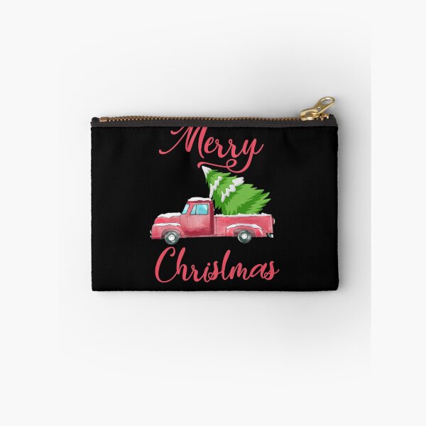 Item preview, Merry Christmas Buffalo Truck Tree Red designed and sold by Bouchfashions.