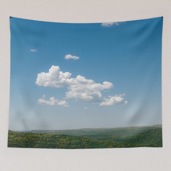 Item preview, Cotton clouds over Bear Mountain New York  designed and sold by Laurence Bruneau.