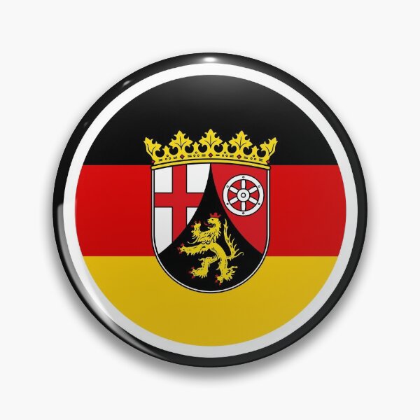 Item preview, RHINELAND-PALATINATE Flag Gifts, Masks, Stickers & Products designed and sold by mpodger.