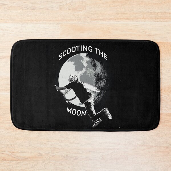 Item preview, Scooting the Moon - Stunt Scooter Rider designed and sold by NaturePrints.