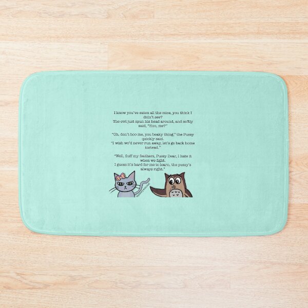 Item preview, Owl and the Pussycat designed and sold by poetrywithdad.