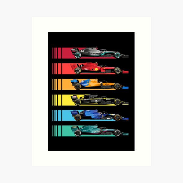 Impression d'affiche de Formule 1 F1 Red Bull Honda livrée japonaise en  édition limitée -  France