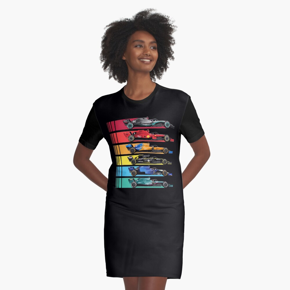 Grand Prix F1 2022 Graphic T-Shirt Dress