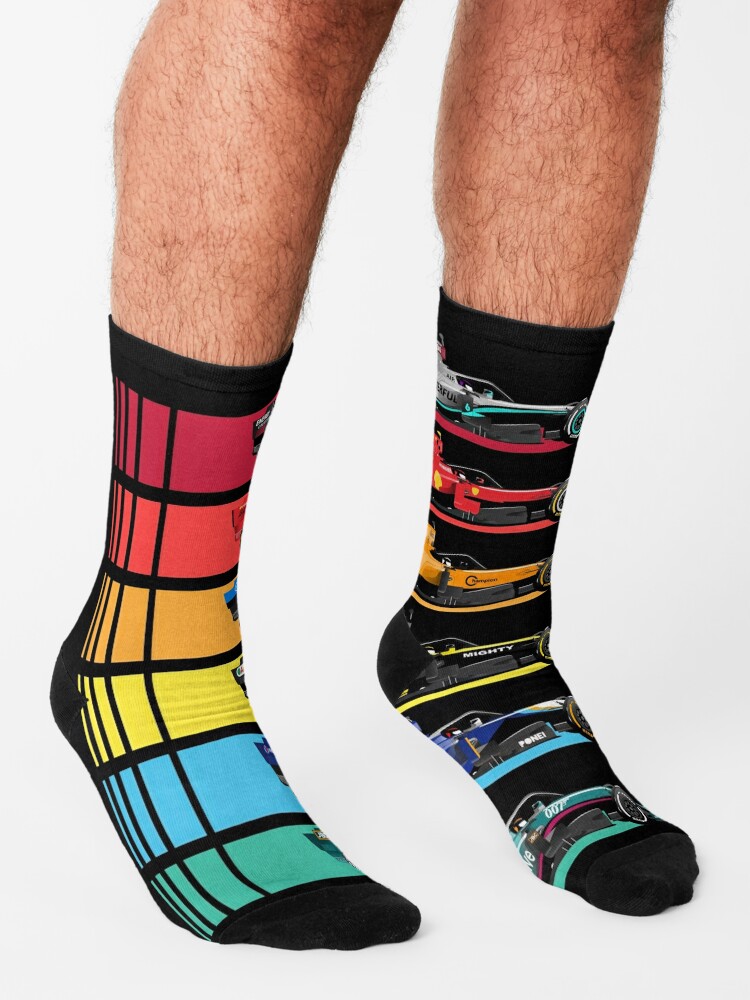 ALL IN racing Rainbow Socks