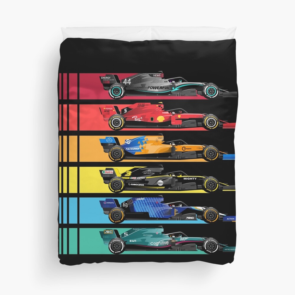 Grand Prix F1 2022 Duvet Cover