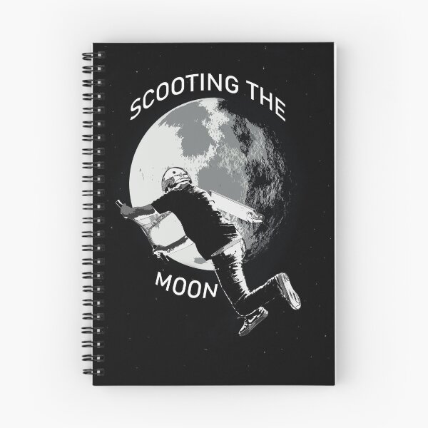 Item preview, Scooting the Moon - Stunt Scooter Rider designed and sold by NaturePrints.