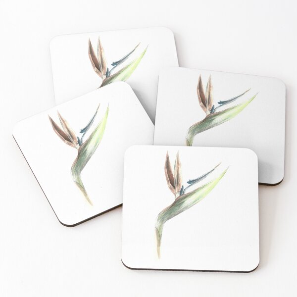 Item preview, Strelitzia reginae Crane Flower Bird of paradise Plant Scientific illustration designed and sold by clorofila.