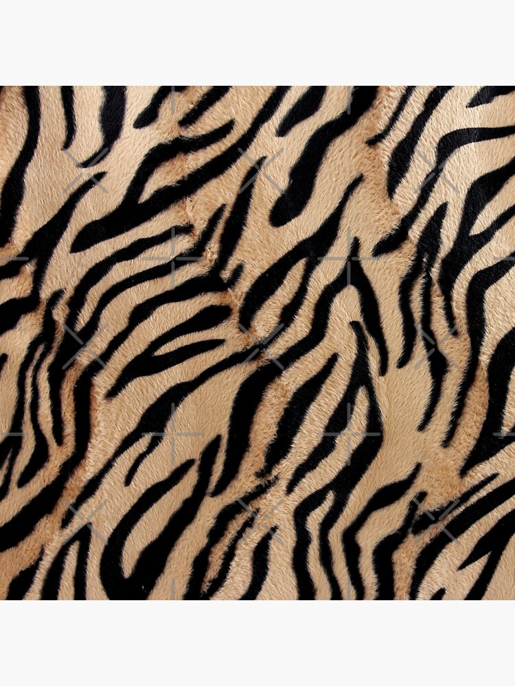 Tiger fur printing