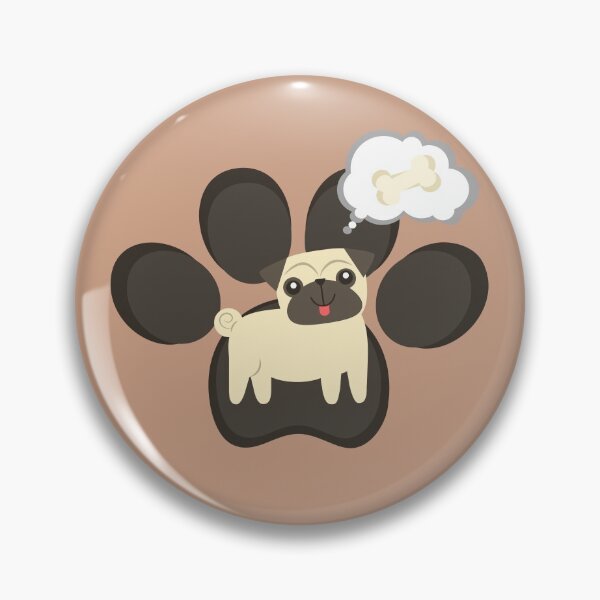 Item preview, Pug Bone designed and sold by SimpleLee.