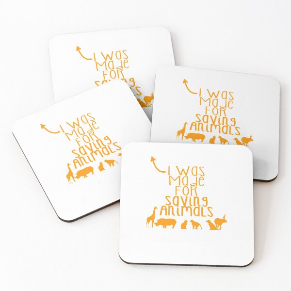 Item preview, I Was Made For Saving Animals designed and sold by QTRNGS.