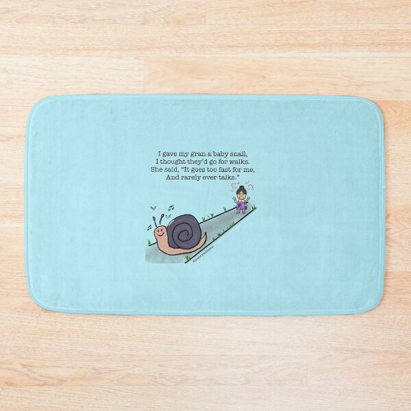 Item preview, Baby Snail Goes on a Walk designed and sold by poetrywithdad.