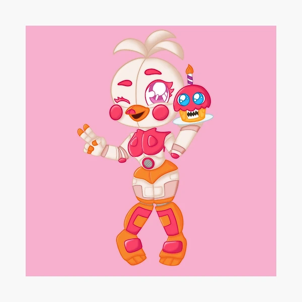 Maple🍁🐱 Commissions Open! on X: Just did Funtime Chica to complete my  line up!~ She's looking super cute, #Fnaf #chica #chibi  #FiveNightsAtFreddys  / X