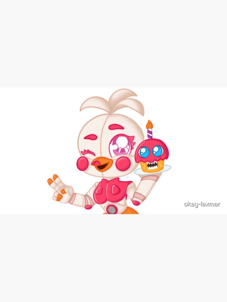 Chibi Funtime Chica Magnet for Sale by okay-lexmar