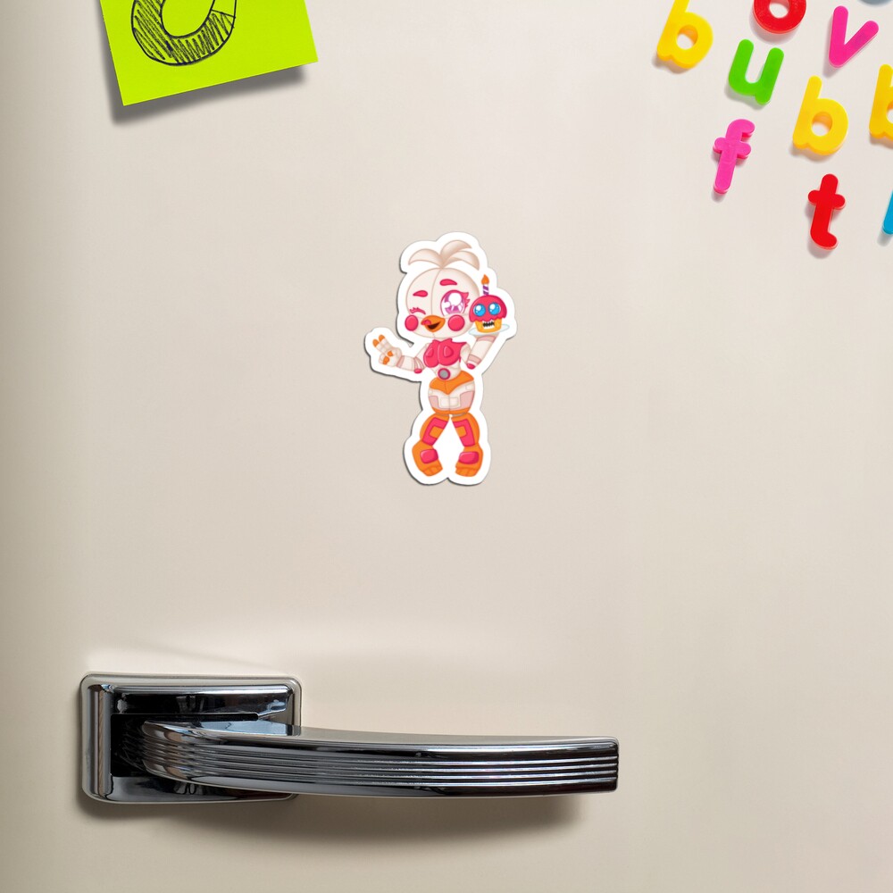 Chibi Funtime Chica Magnet for Sale by okay-lexmar