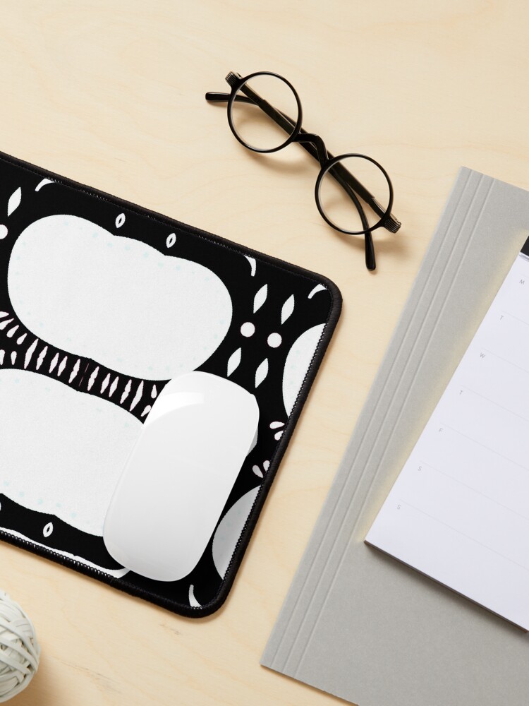 Thumbnail 3 of 5, Mouse Pad, Modèle BW designed and sold by kinkatstyle.