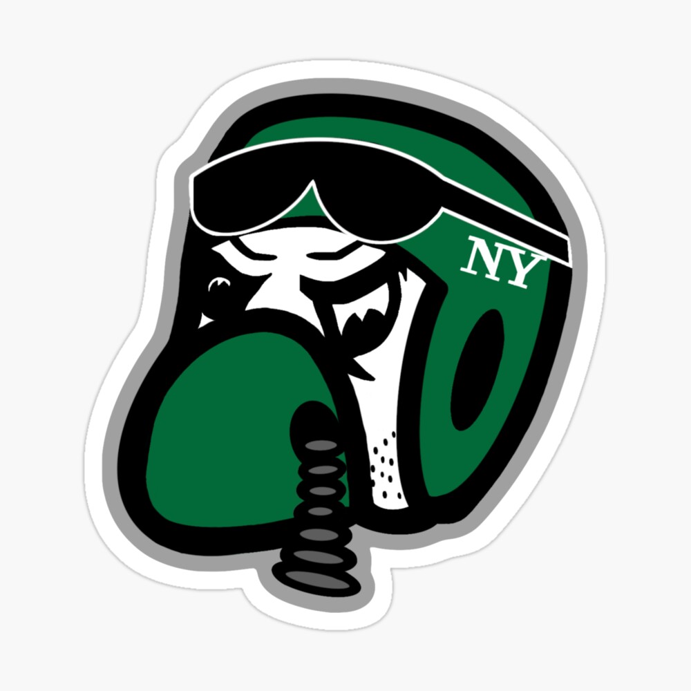 New York Jets Retro Mascot Poster for Sale by GangGreenGear