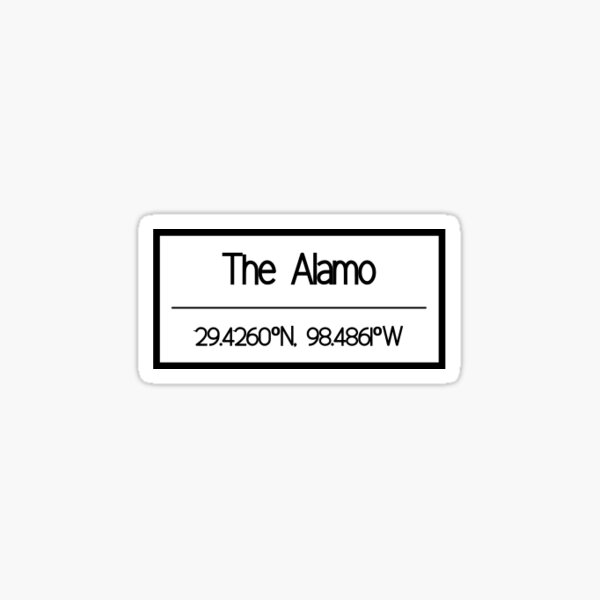 Item preview, The Alamo Coordinates designed and sold by ashley1421.