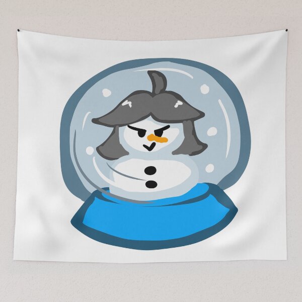 Item preview, Luci Mischievous Snowgirl Winter designed and sold by Junpeiberry.