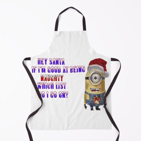 Item preview, Minion Naughty Or Nice designed and sold by WillowsWardrobe.