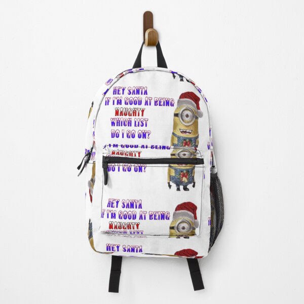 Item preview, Minion Naughty Or Nice designed and sold by WillowsWardrobe.