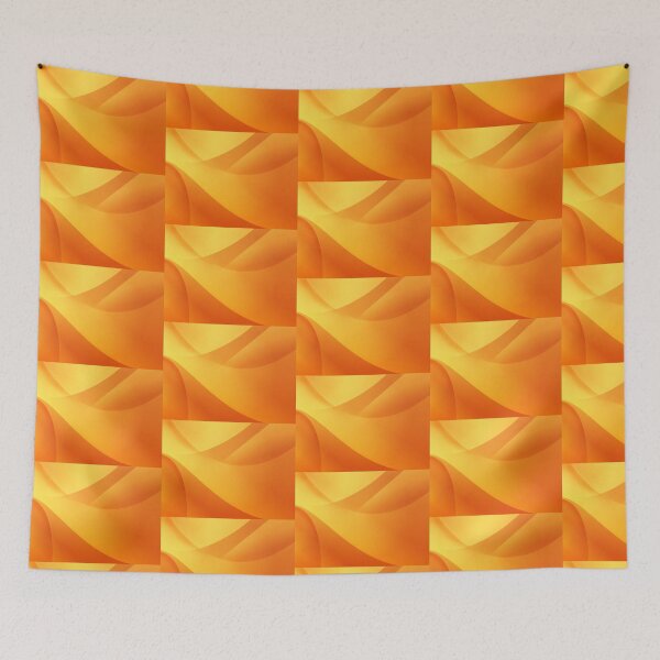 Item preview, Orange Wallpaper designed and sold by Henrik Lehnerer.
