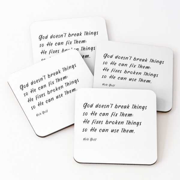 Item preview, Quote by Bob Goff , Broken Things designed and sold by TheKingdomAttic.
