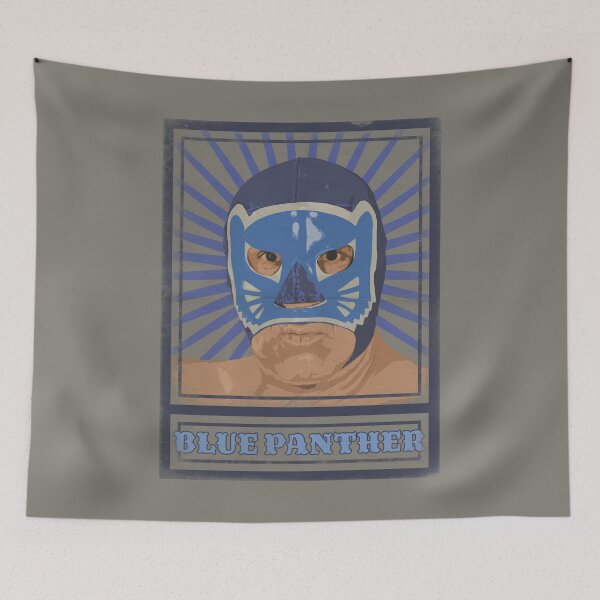 Item preview, Blue Panther Poster designed and sold by TheManito.