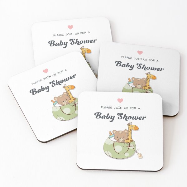 Item preview, Please Join Us For A Baby Shower designed and sold by QTRNGS.