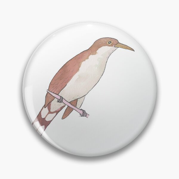 Item preview, Yellow-billed Cuckoo designed and sold by TheWaterBirds.