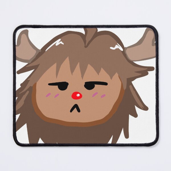 Item preview, Grumpy red nose reindeer Yucca designed and sold by Junpeiberry.