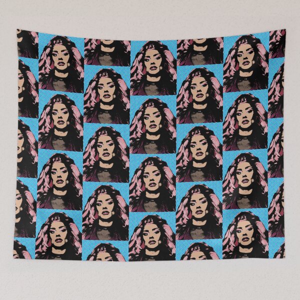 Item preview, Ella Vaday Drag Race UK style pop art designed and sold by Troy Posnansky.