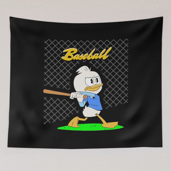 Item preview, Baseball anthropomorphic playing duck designed and sold by thuythu648.