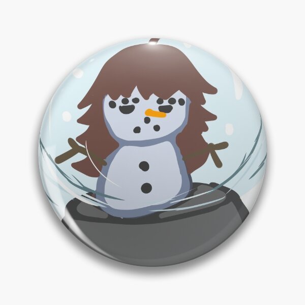 Item preview, The grumpy weird looking snowwoman  designed and sold by Junpeiberry.