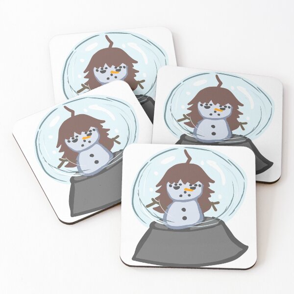 Item preview, The grumpy weird looking snowwoman  designed and sold by Junpeiberry.
