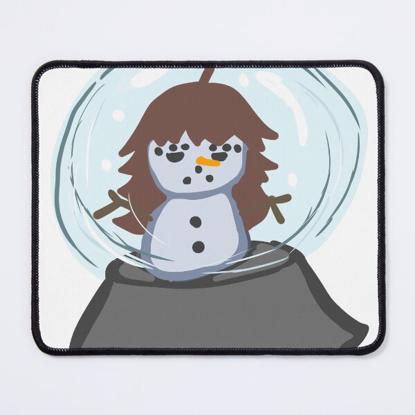 Item preview, The grumpy weird looking snowwoman designed and sold by Junpeiberry.