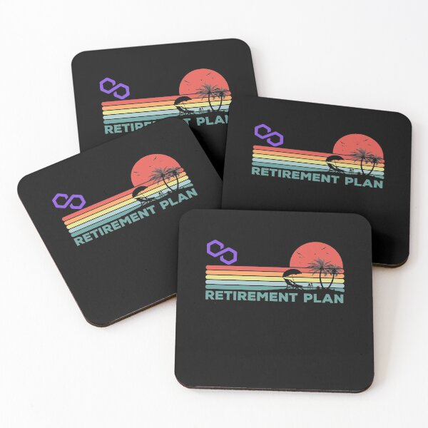 Item preview, Polygon Matic Crypto Polygon Coin My Retirement Plan Cryptocurrency Blockchain Wallet designed and sold by EmmaRichardso.