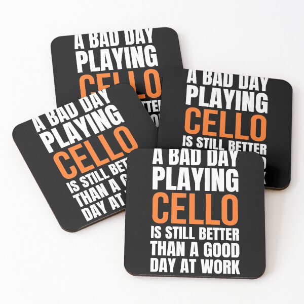 Item preview, A Bad Day Playing Cello is Still.. designed and sold by Crafty-Mornings.