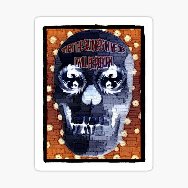 Rebirth carpe diem Sticker