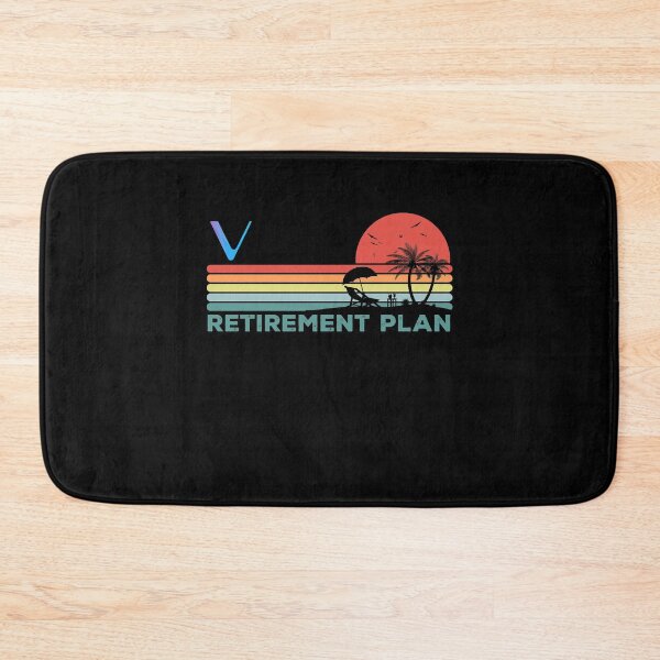 Item preview, Vechain Crypto VET Coin My Retirement Plan Cryptocurrency Blockchain Wallet designed and sold by EmmaRichardso.