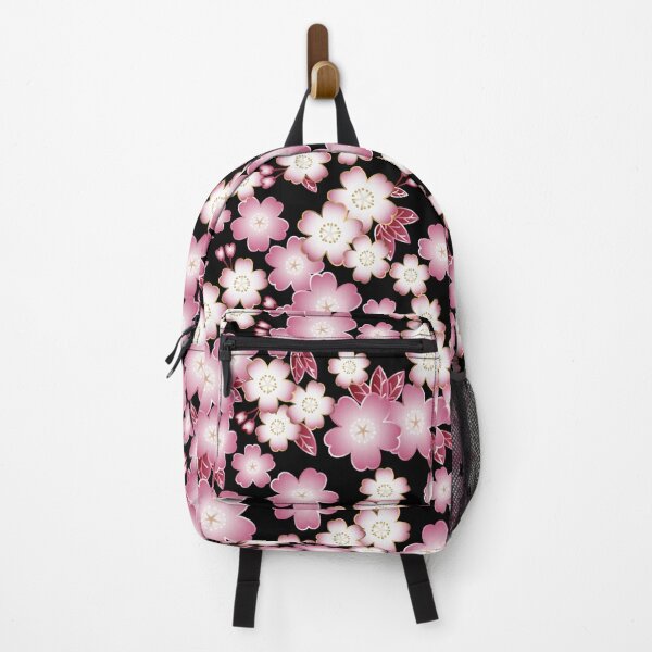 Item preview, Japanese Pattern WAGARA of Night Sakura, Cherry Blossom designed and sold by monodesigns.